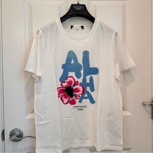 Weekend Max Mara Label-cut’Aloha’Printed Flora Summer Top Sz: M Beach/Vacation